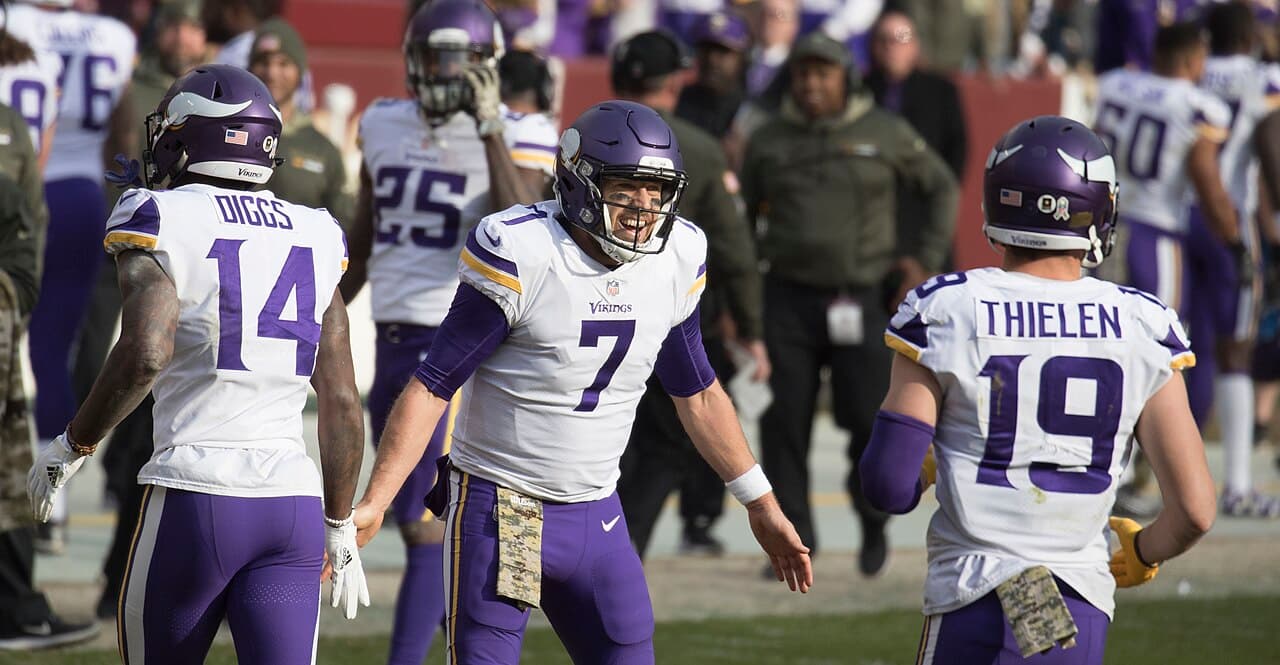 El regreso de Case Keenum: a los 38 años, guio a los Bears a una paliza histórica ante Philadelphia