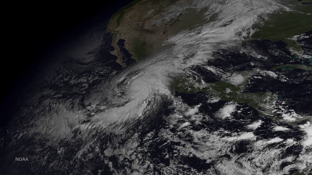 Huracán Marie: el SMN reporta su impacto en el clima de la Ciudad de México y el resto del país