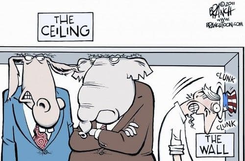 La viñeta de Peridis imagina un "Juicio Final" con guiño a la actualidad política