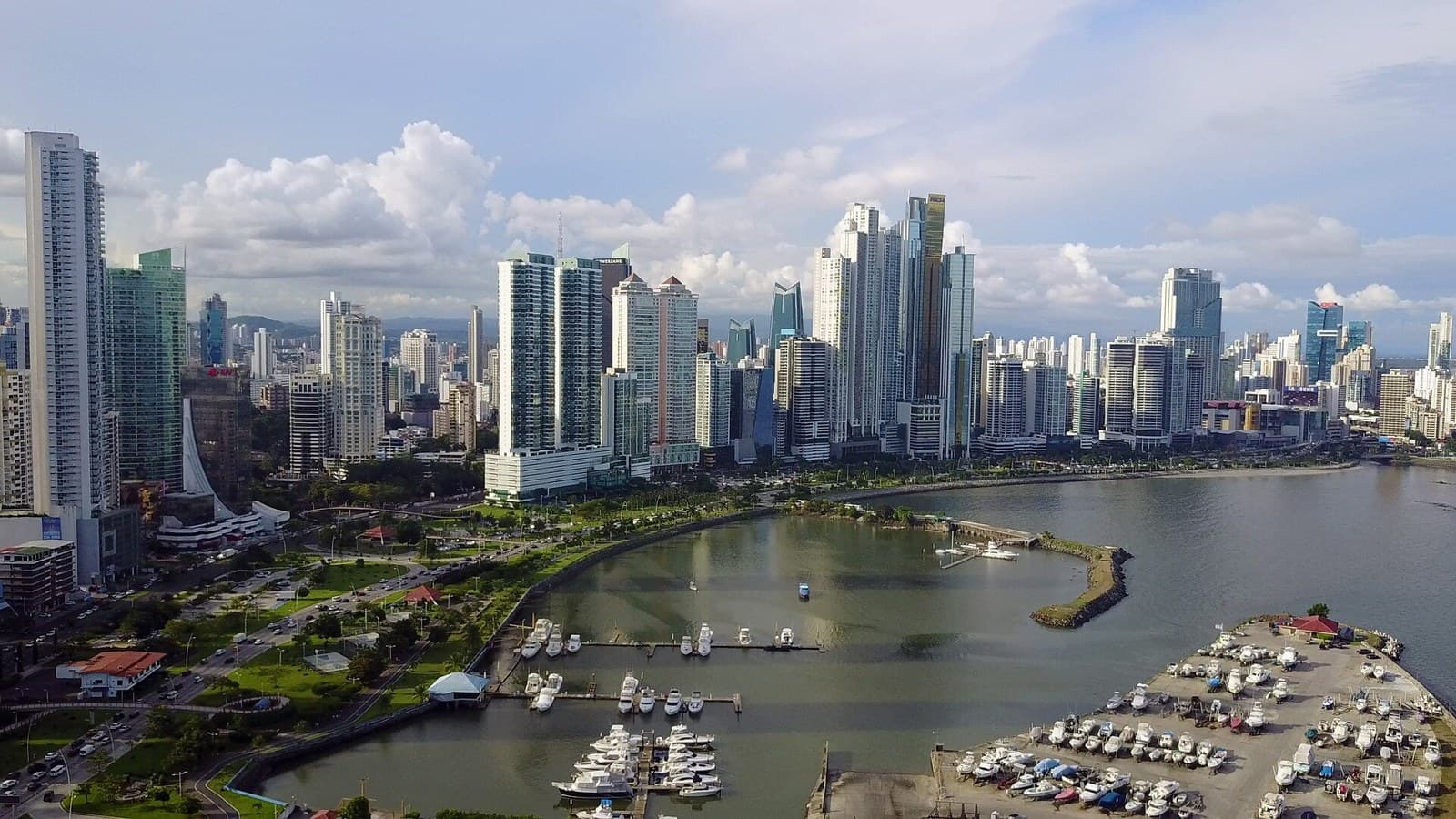 Vista aérea de la Ciudad de Panamá