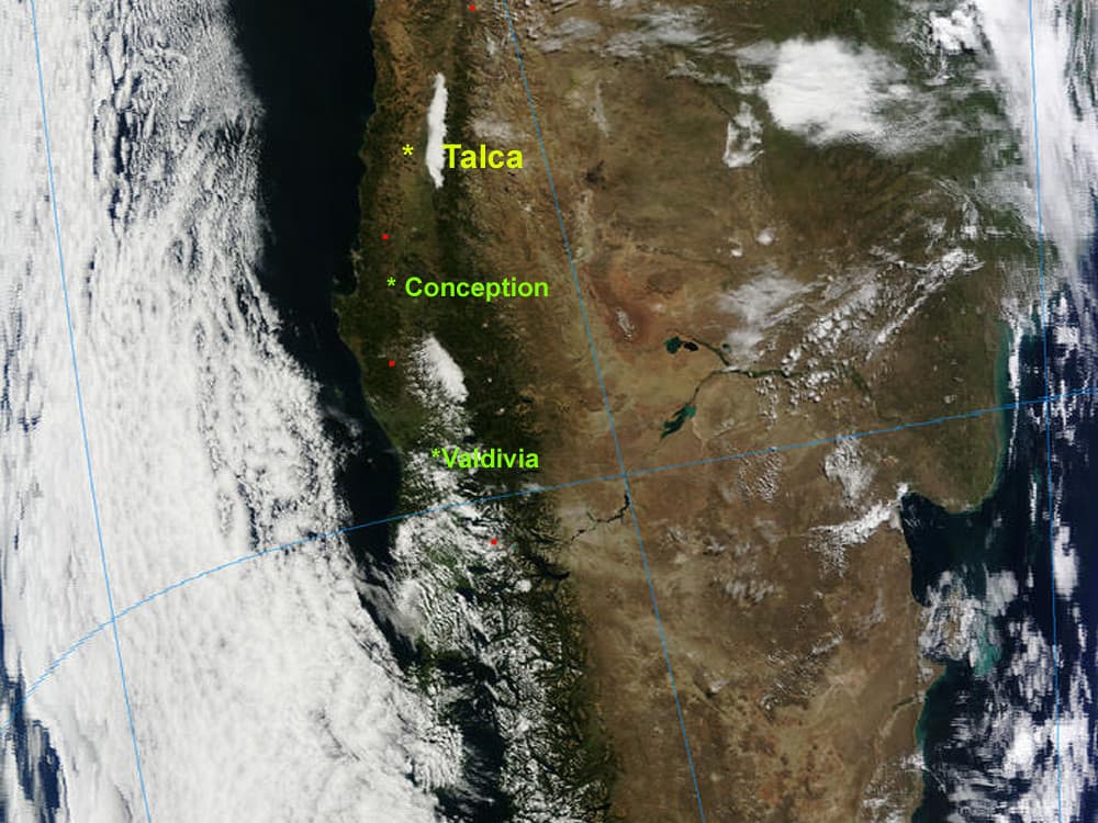 Nuevo sismo en Chile: un movimiento de magnitud 4.3 remeció la localidad de Lebu
