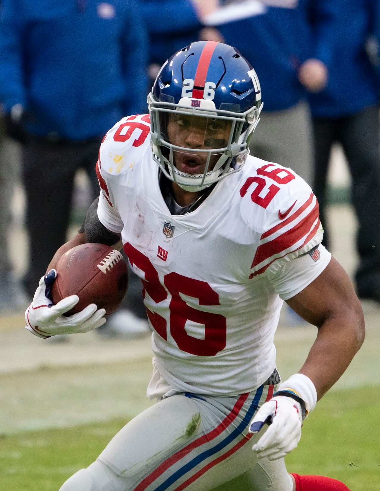 Saquon Barkley promete jugar "sin miedo" ante Chicago Bears tras recuperarse de un stinger