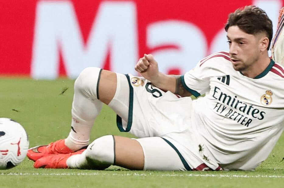 Federico Valverde se lesiona y se pierde la gira de Uruguay por Asia
